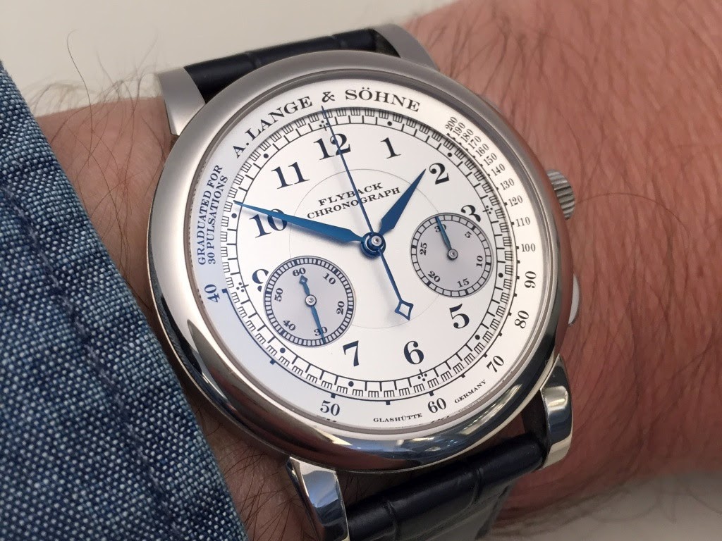 A.Lange & Sohne - Hands on review of the Lange & Söhne 1815 Chronograph ...