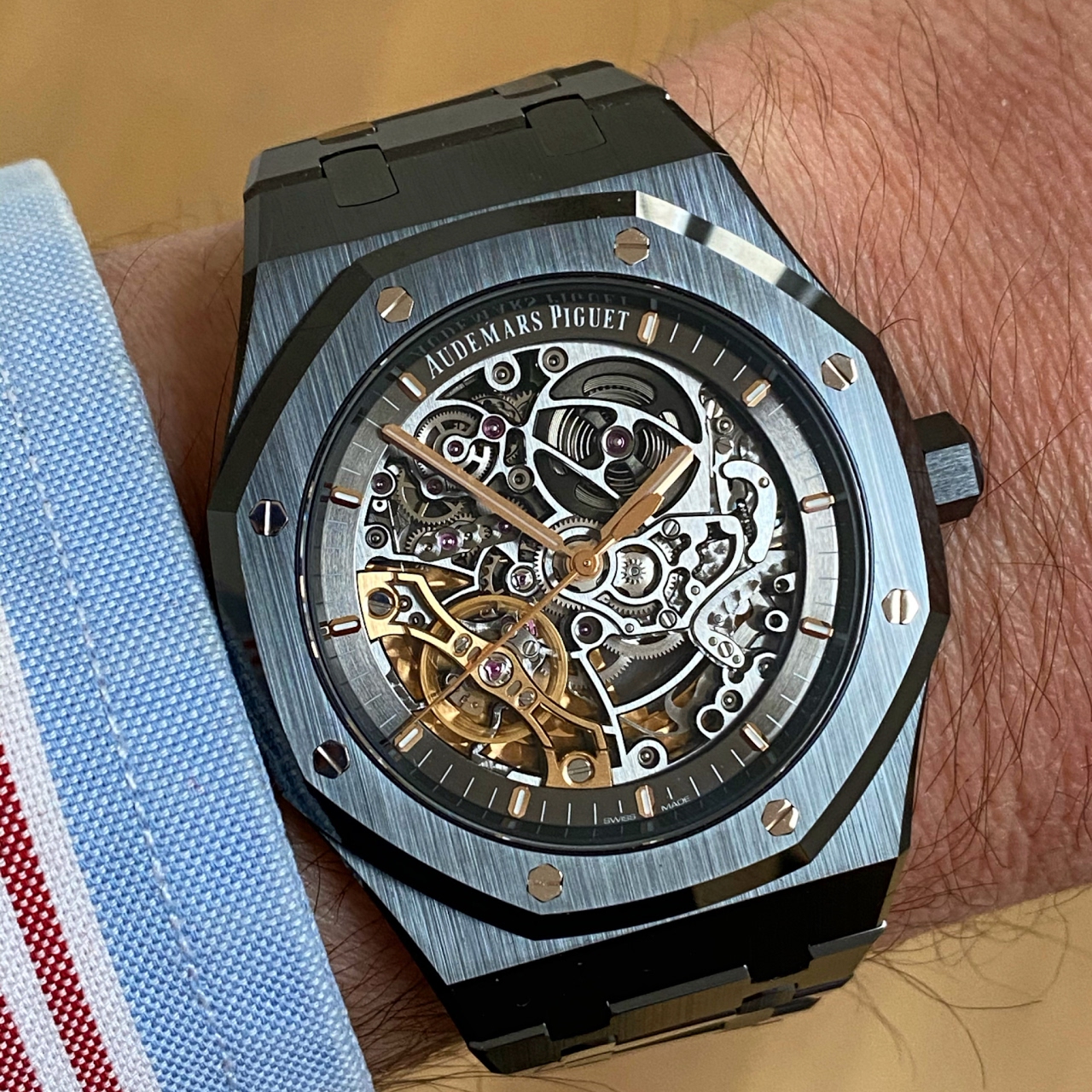 Audemars Piguet's Royal Oak Gets a Black Ceramic Makeover – Robb Report