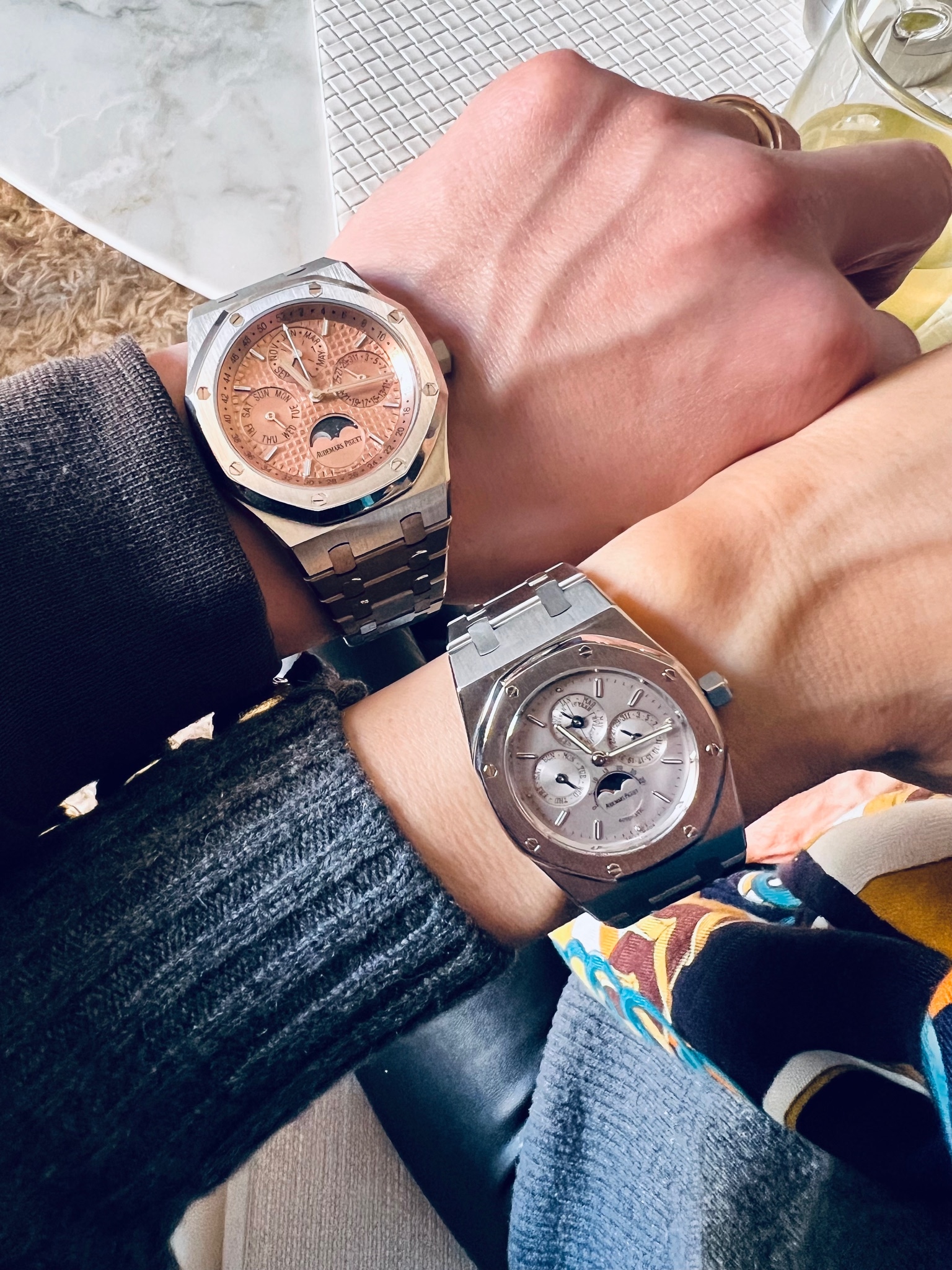 Audemars Piguet Matching His And Hers Watches Ap Couple Watch