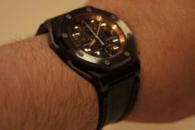 Audemars Piguet - Audemars piguet the legacy croc strap on pics :)