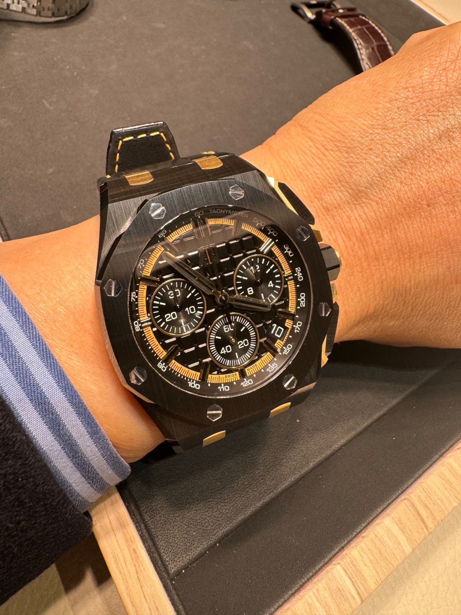 Audemars Piguet - AP boutique manager Vincent showed me ROOs and a ...