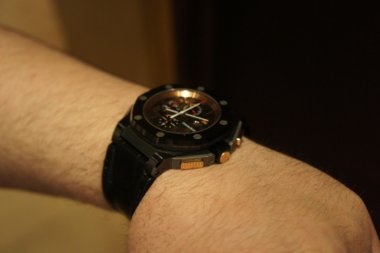 Audemars Piguet - Audemars piguet the legacy croc strap on pics :)
