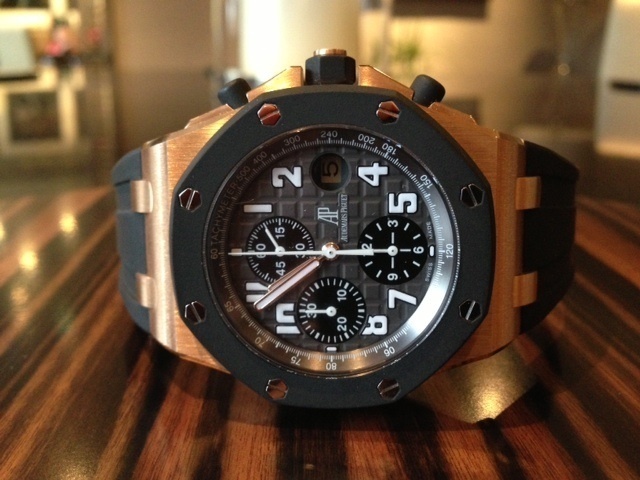 2013 Audemars Piguet Royal Oak Rose Gold Dual Time