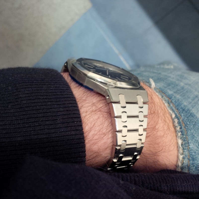Audemars Piguet - new AP Jumbo Ultra Thin 15202ST 40th Anniversary ...
