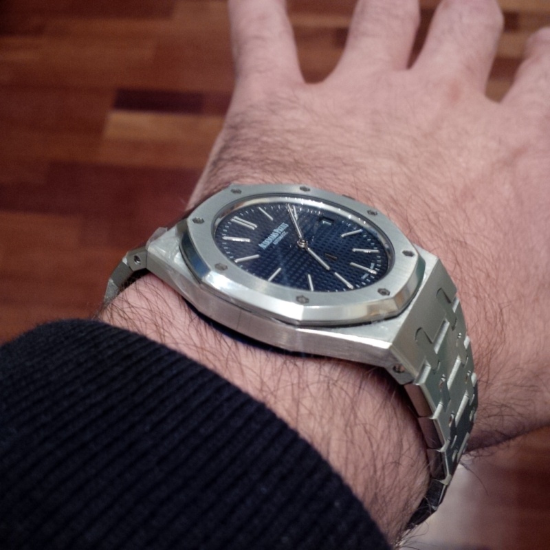 Audemars Piguet - new AP Jumbo Ultra Thin 15202ST 40th Anniversary ...