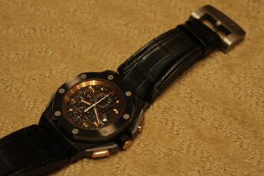 Audemars Piguet - Audemars piguet the legacy croc strap on pics :)