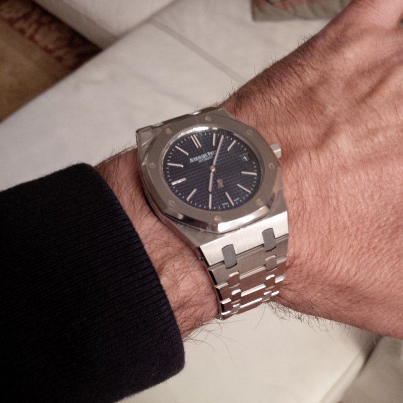 Audemars Piguet - new AP Jumbo Ultra Thin 15202ST 40th Anniversary ...