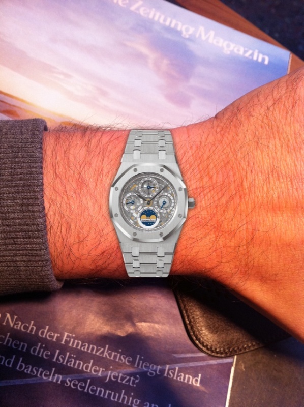 Audemars Piguet - AP App shows a nice feature ...
