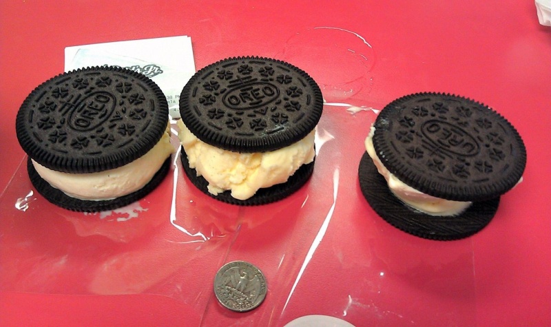 Carl's Jr. Hand-Scoops New OREO Ice Cream Sandwich