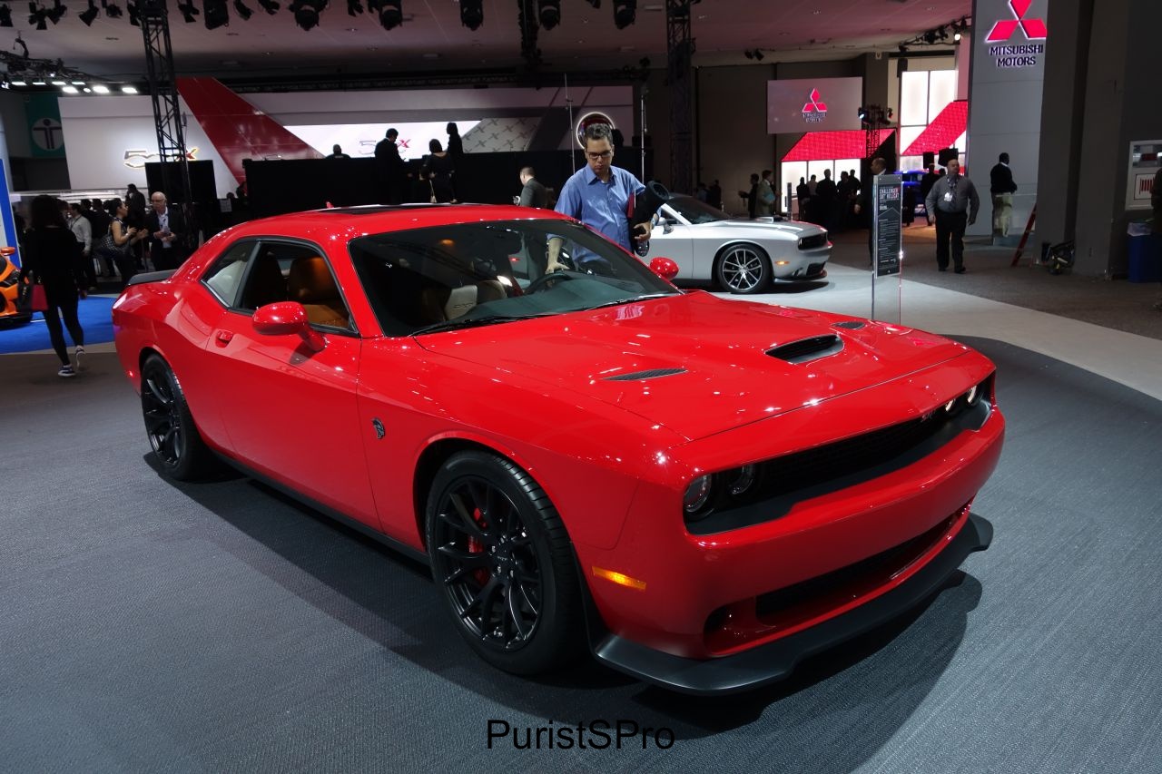 Dodge Challenger Hellcat, same as the Charger sedan, just two doors less.
