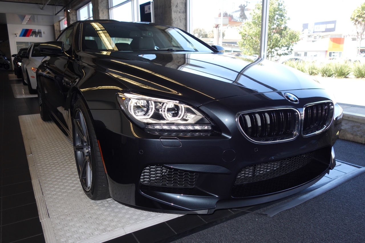 The lower grille of this car is very deep. The M6, followed by an M3, followed by the M4. 