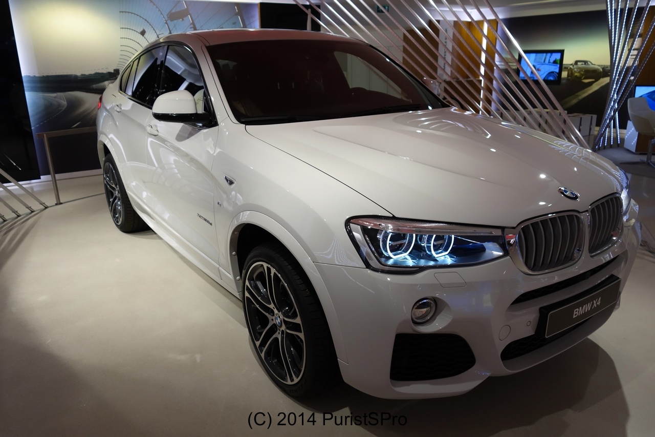 The BMW X4. A coupe-like SUV. 