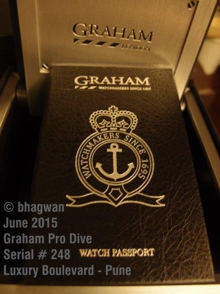 Graham Pro Dive Serial # 248 - Bhagwan 