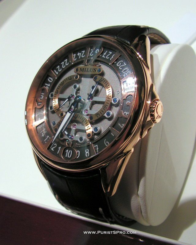 Milus sales gold watch