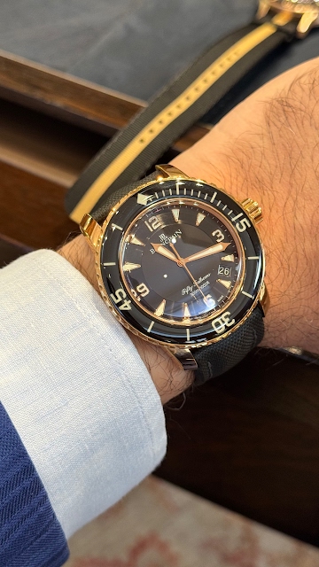 Blancpain - Blancpain Fifty Fathoms 70th Anniversary Act 3 Live Photos   