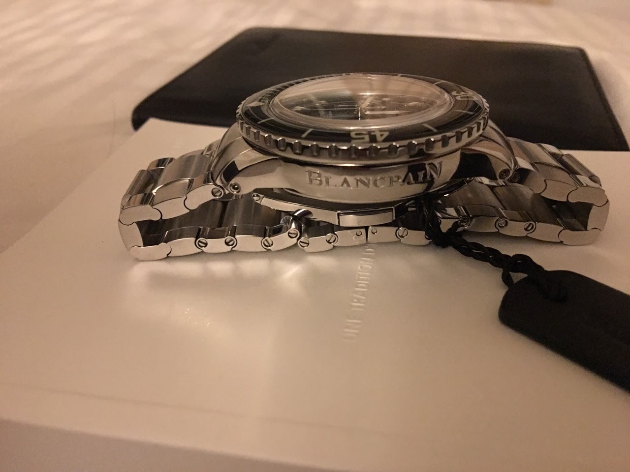 Blancpain - How to remove steel bracelet from FF Chrono?