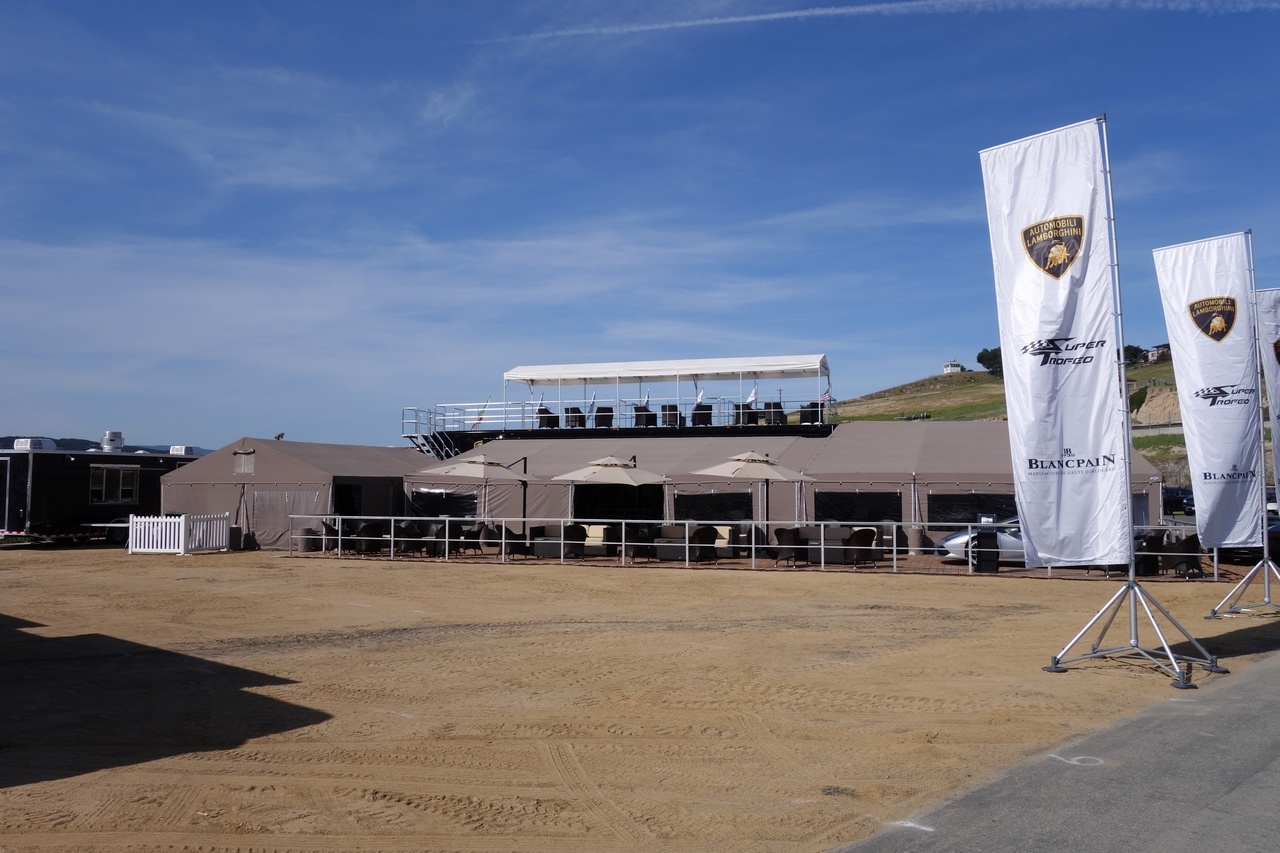 The Hospitality area has an observation Deck