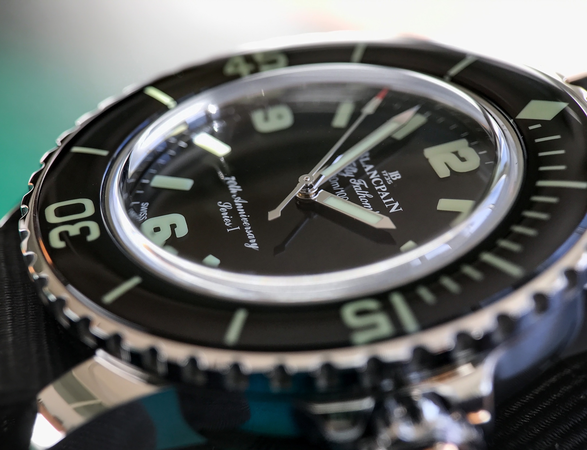Blancpain - A few hands-on impressions of the Fifty Fathoms 70th  Anniversary Act 1