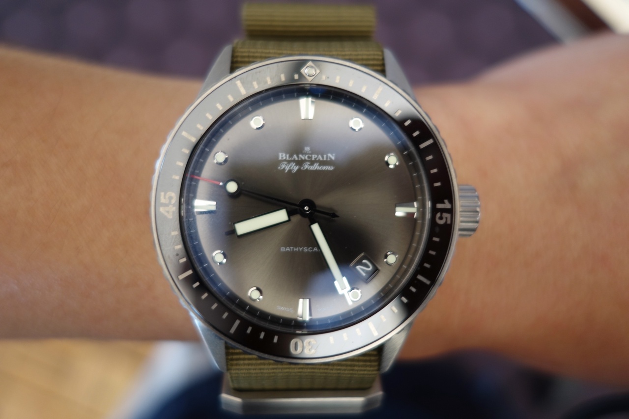 I really like the new Bathyscaphe. Difficult to photograph though.