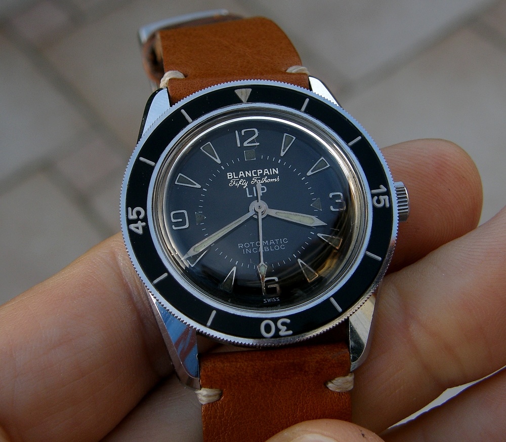 Blancpain A review of the Lip Blancpain Fifty Fathoms