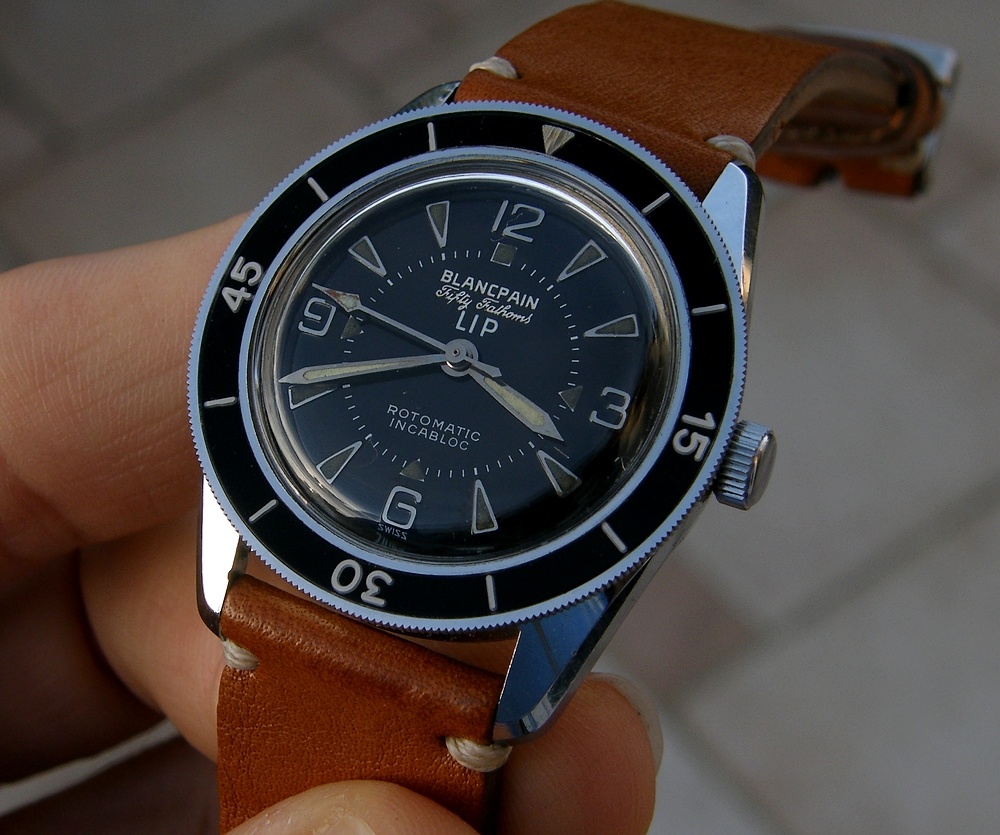 Blancpain A review of the Lip Blancpain Fifty Fathoms