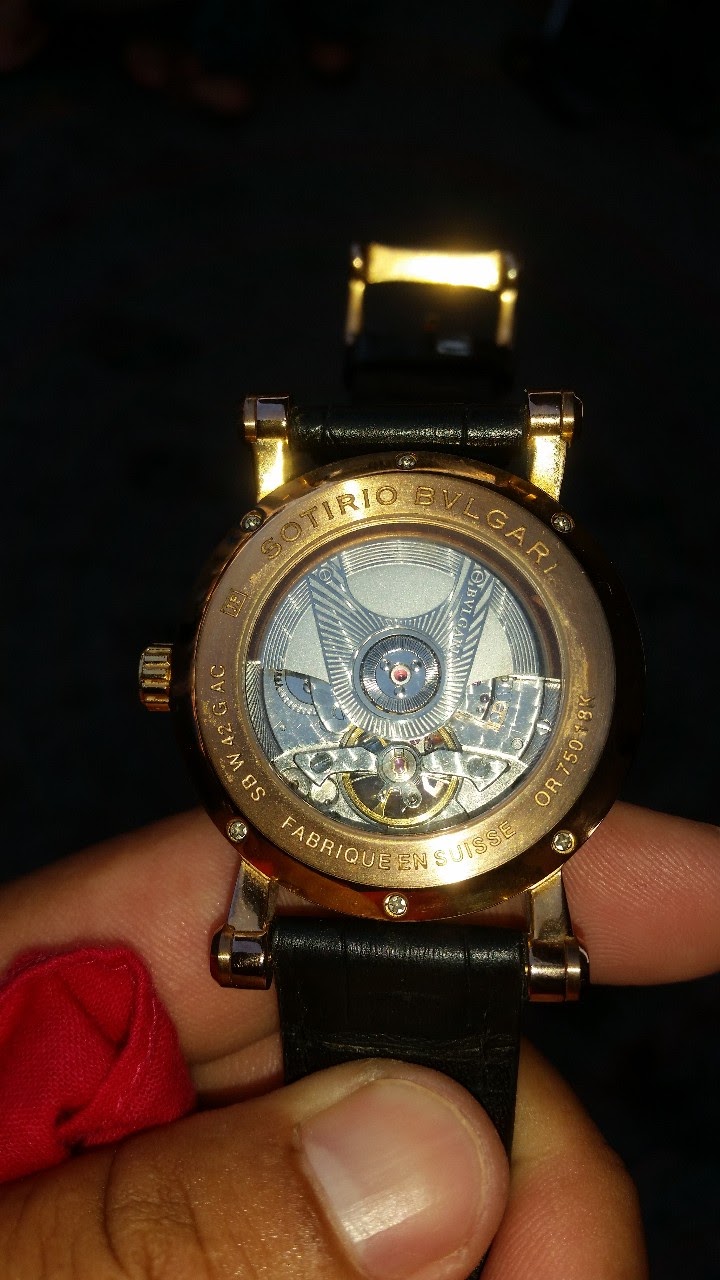 SOTIRIO BVLGARI. SB W 42 G AC OR750 18k