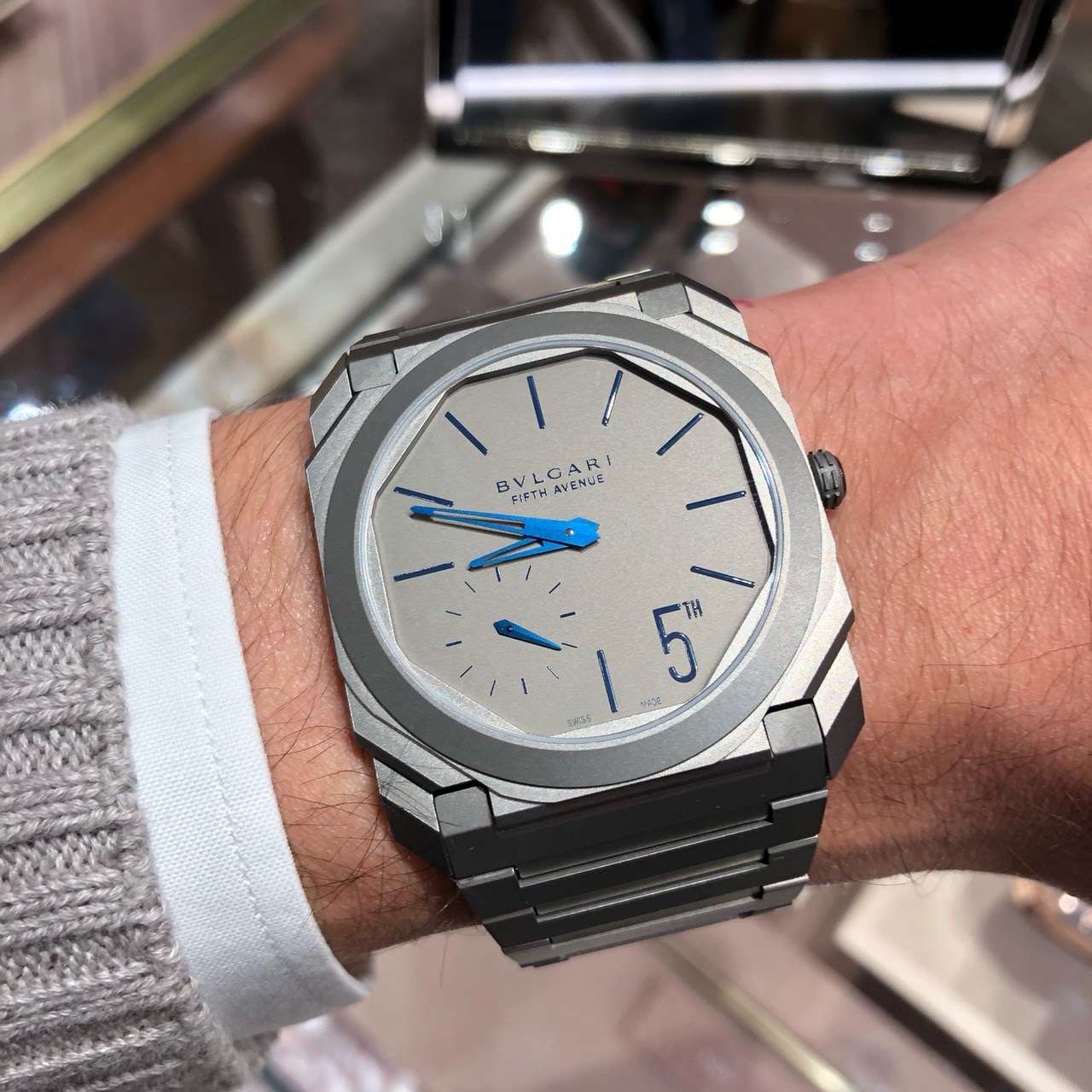 Bulgari - Tried on the Octo Finissimo 