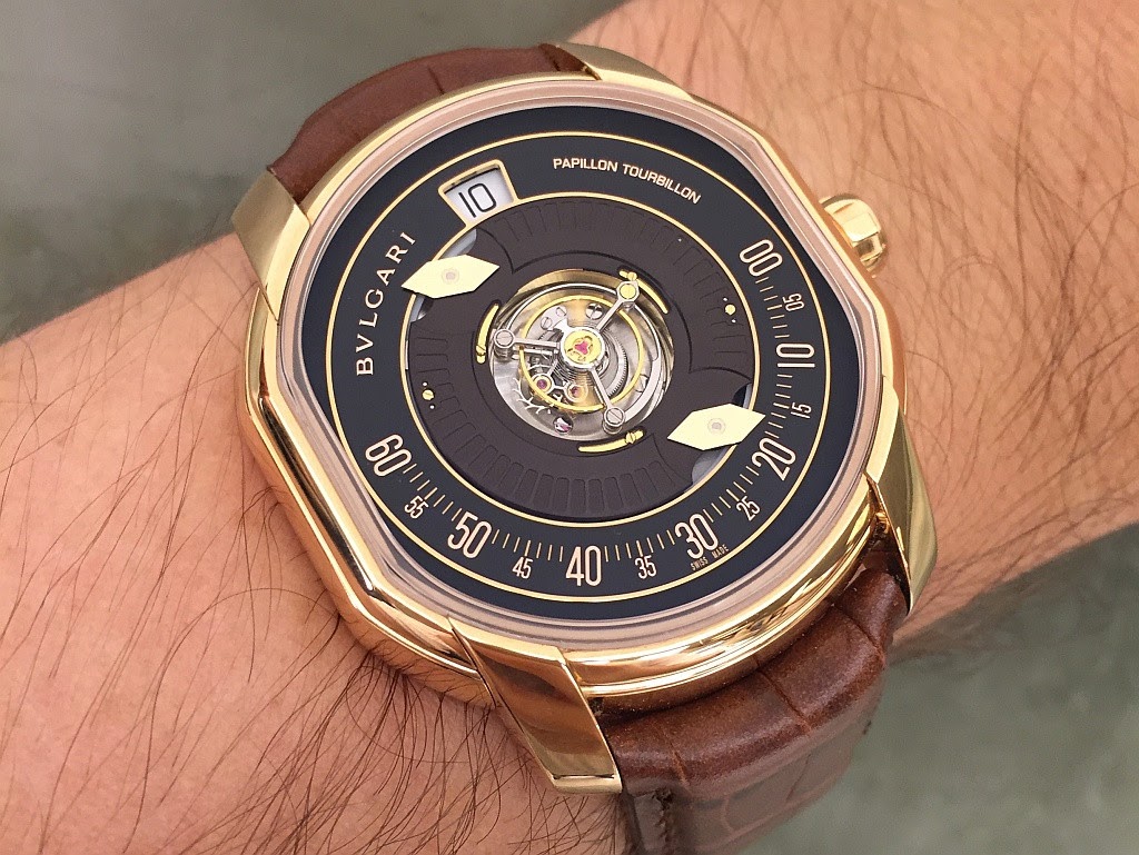 the bulgari papillon tourbillon