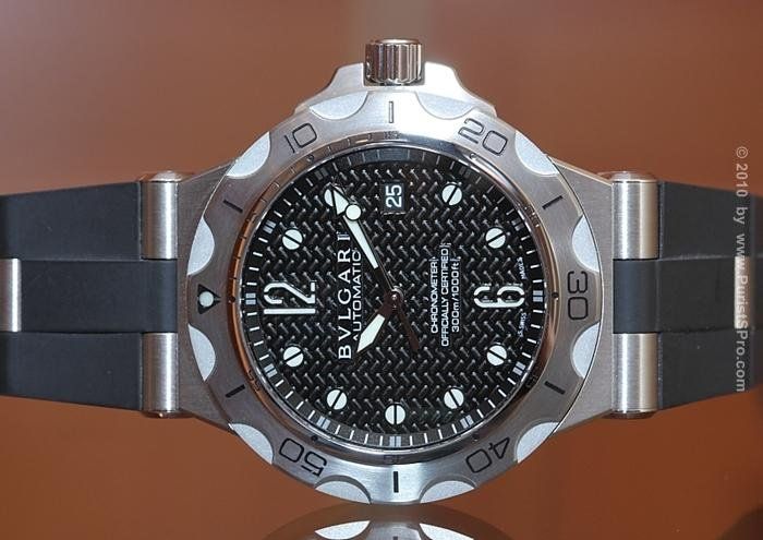 bvlgari diagono professional scuba chrono watch