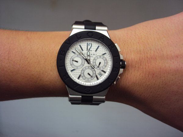 Bvlgari Diagono Chronograph Rubber 