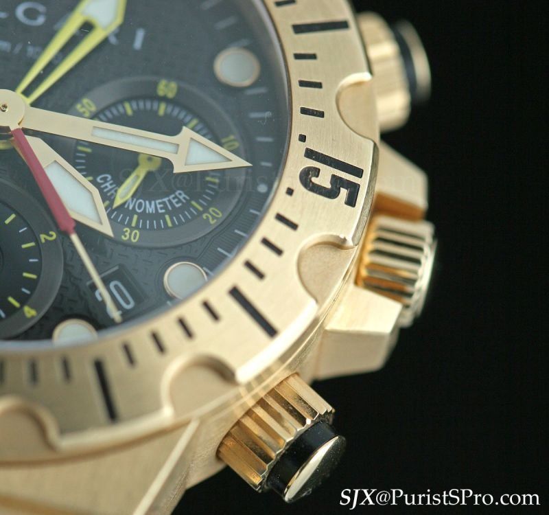 bvlgari diagono professional scuba chrono flyback