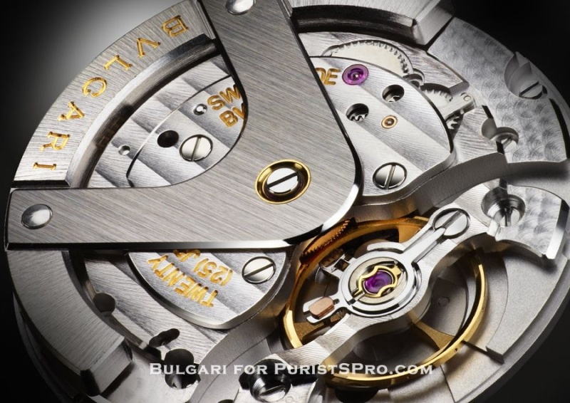 Bulgari - Baselworld 2010: BVLGARI Launches Its Own Entirely In-House  Conceived Movement Calibre 168