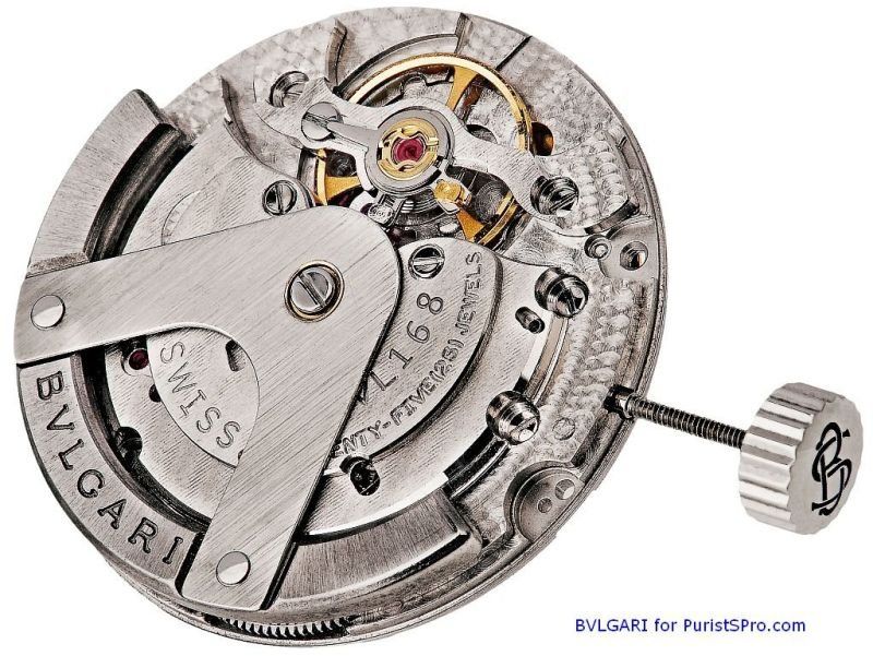 bvlgari watch movement