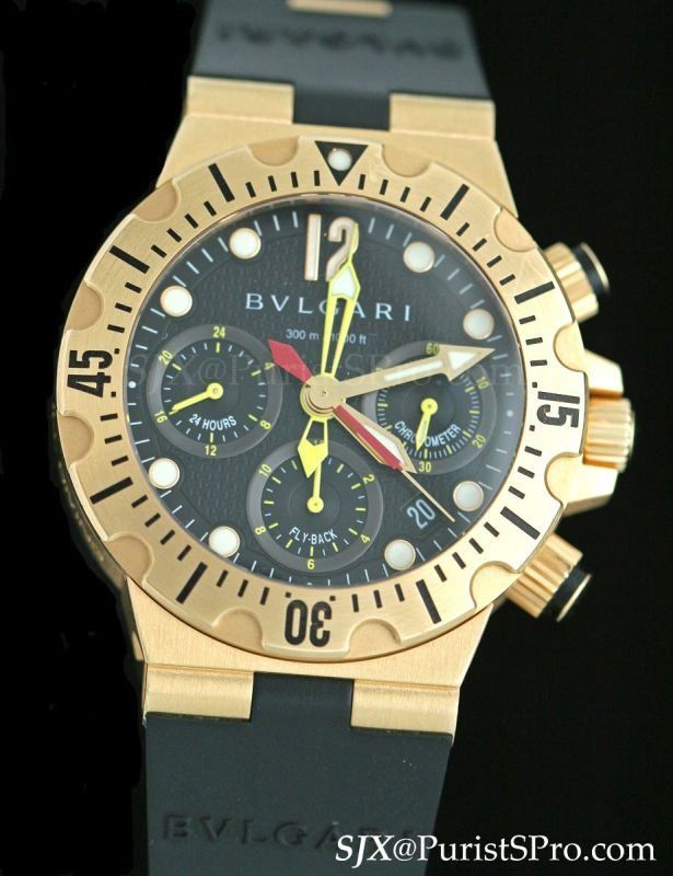 bulgari scuba gold