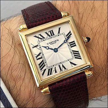 cartier tank obus skeleton