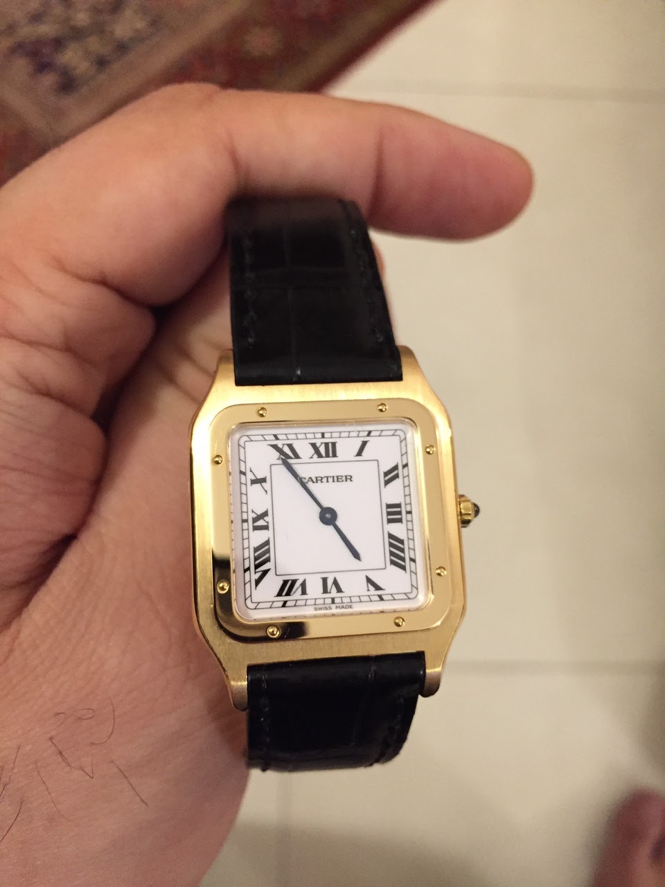 cartier santos dumont thin