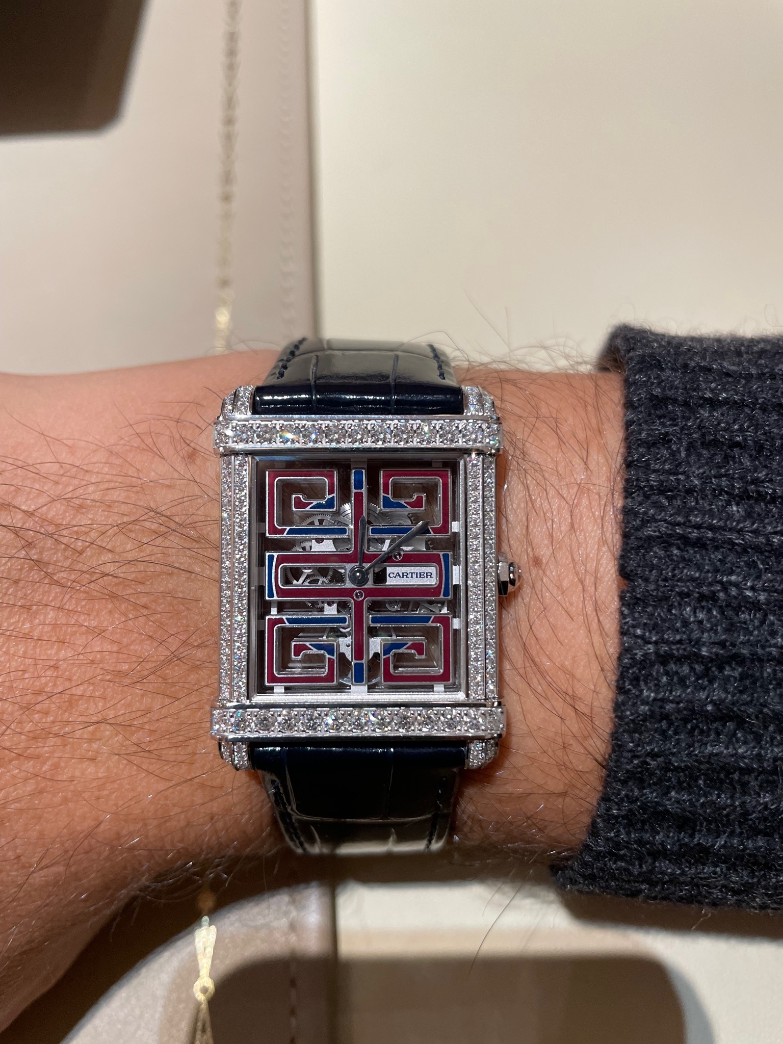 Cartier Tank Chinoise 'Extra Plat