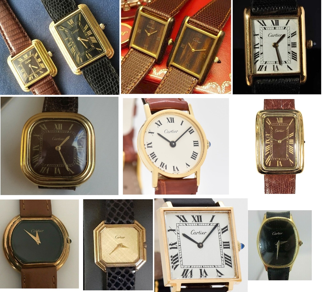 Vintage Must De Cartier Vendôme Watch – Viange Vintage