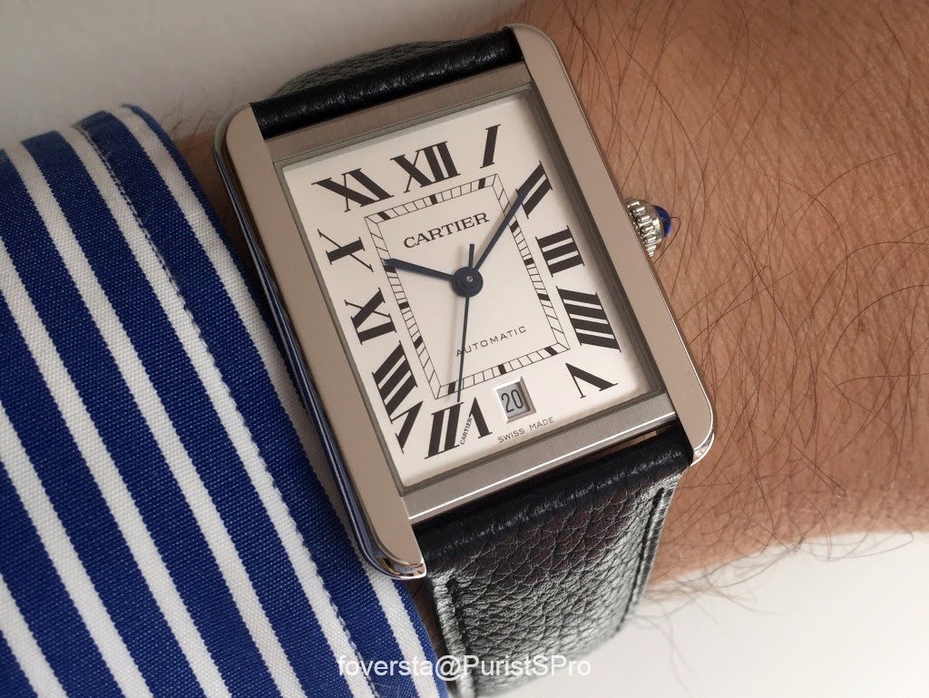 cartier tank solo interchangeable straps