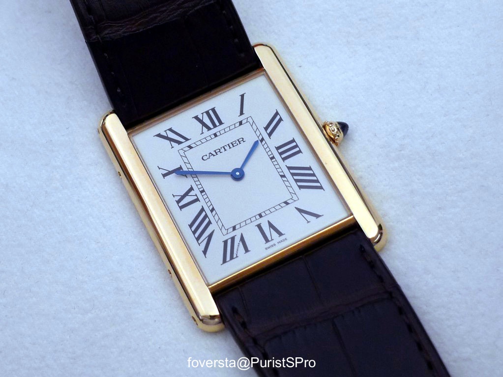 cartier tank ultra thin