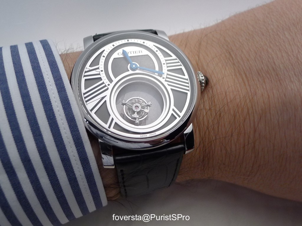 SIHH 2013: Cartier - Rotonde de Cartier Double Mystery Tourbillon, Time  and Watches