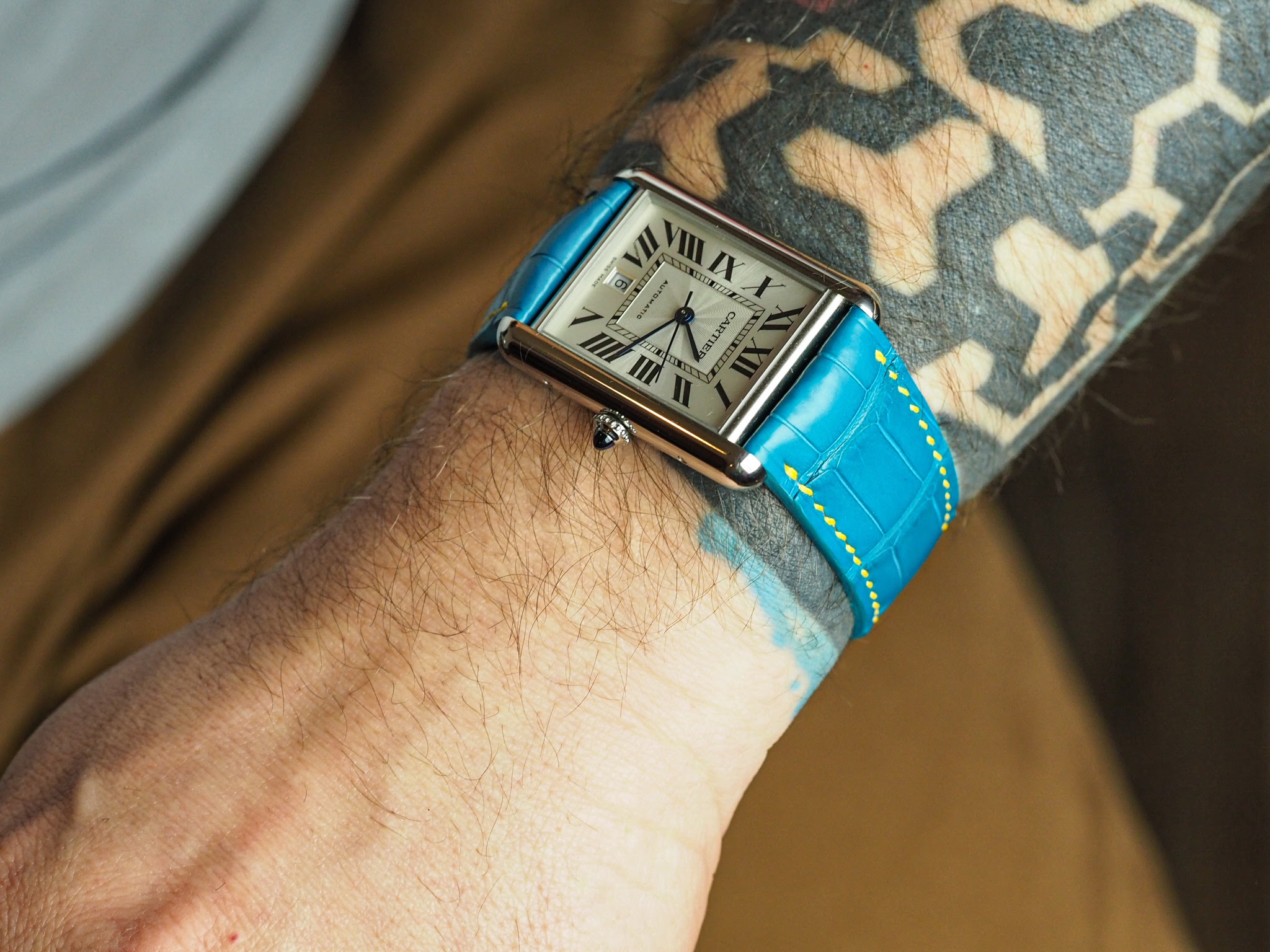 Introducing My Cartier Tank Must XL on Bracelet