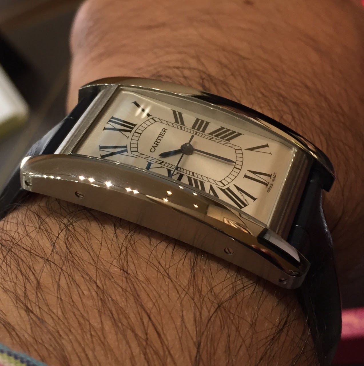 cartier tank americaine manual