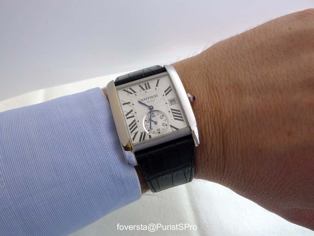 cartier tank mc vs santos