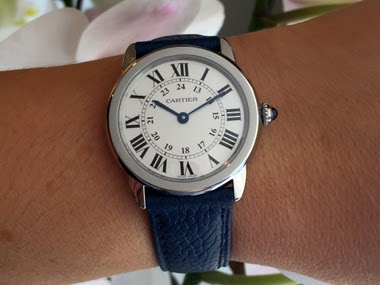 cartier ronde solo on wrist