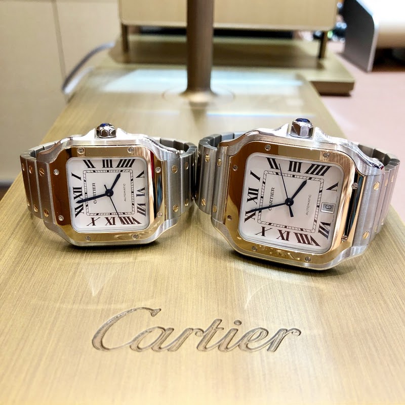 Our 3rd pair of Cartier couple watches 