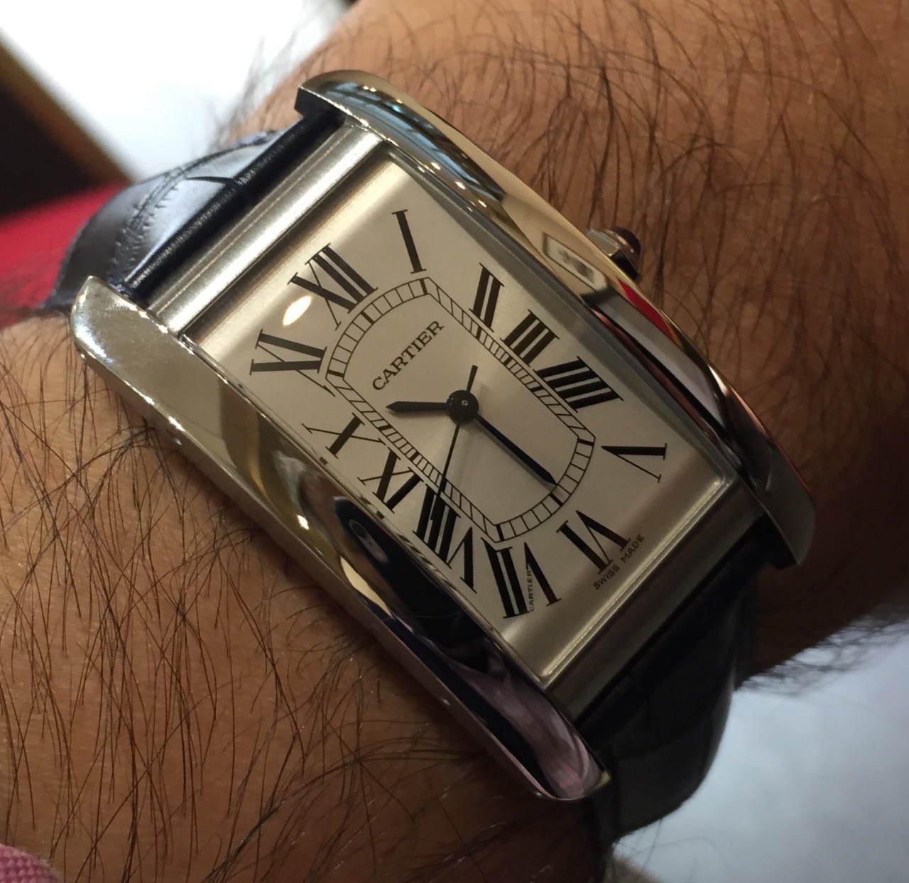 cartier tank americaine sizes