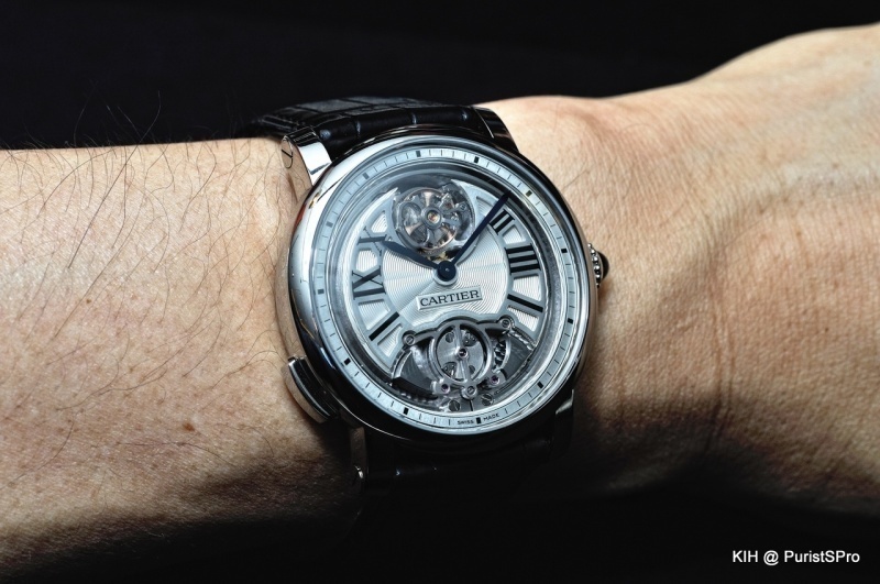 SIHH 2013: Cartier - Rotonde de Cartier Double Mystery Tourbillon, Time  and Watches