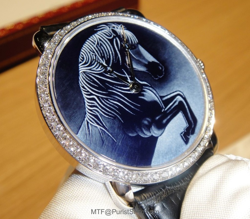 Cartier Métiers d'Art Watch Collection 2013 part 1: Grisaille Enamel