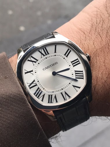 Cartier drive shop extra flat steel